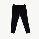 Bobson Japanese Men's Basic Non-Denim Jogger Jeans Mid Waist 166168 (Black)