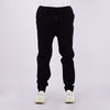 Bobson Japanese Men's Basic Non-Denim Jogger Jeans Mid Waist 166168 (Black)