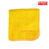 Bobson Japanese Men's Basic Accessories Face Towel 160024 (Yellow Gold)