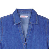 Bobson Japanese Ladies Basic Dress Regular Fit 154856 (Medium Wash)