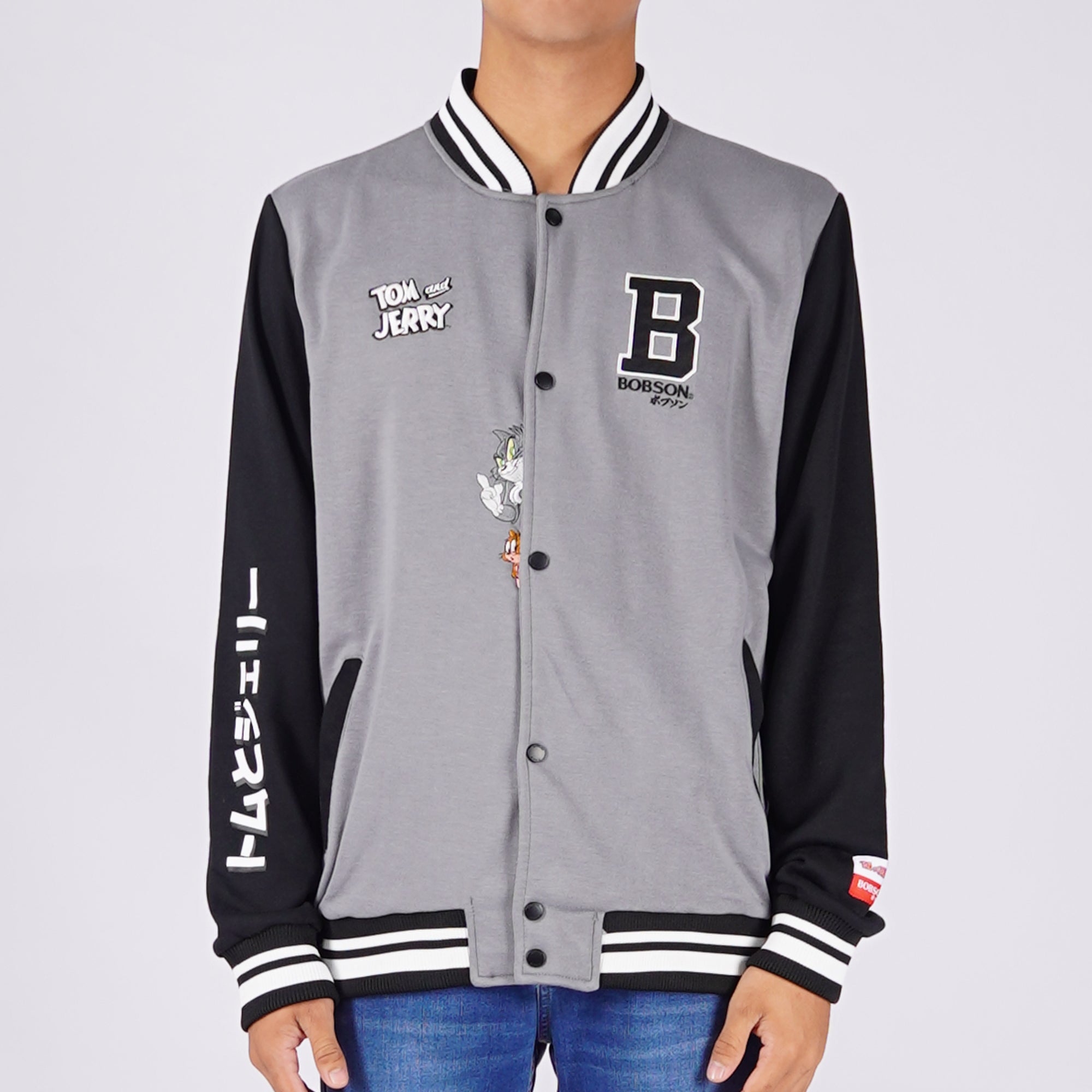 Bobson Japanese X Tom and Jerry Men's Basic Jacket Regular Fit