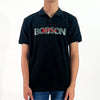 Bobson Japanese Men's Basic Collared Shirt Slim Fit 113864 (Black)