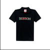Bobson Japanese Men's Basic Collared Shirt Slim Fit 113864 (Black)