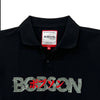 Bobson Japanese Men's Basic Collared Shirt Slim Fit 113864 (Black)
