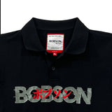Bobson Japanese Men's Basic Collared Shirt Slim Fit 113864 (Black)