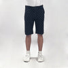 Bobson Japanese Men's Basic Non-Denim Reversible Short Mid Waist 172163 (Dark Navy Gray)