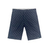 Bobson Japanese Men's Basic Non-Denim Reversible Short Mid Waist 172163 (Dark Navy Gray)