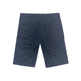 Bobson Japanese Men's Basic Non-Denim Reversible Short Mid Waist 172163 (Dark Navy Gray)
