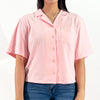 Bobson Japanese Ladies Basic Woven  Boxy Fit 155368 (Potpourri)