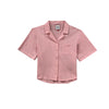Bobson Japanese Ladies Basic Woven  Boxy Fit 155368 (Potpourri)