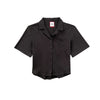 Bobson Japanese Ladies Basic Woven  Boxy Fit 155368 (Pavement)