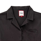 Bobson Japanese Ladies Basic Woven  Boxy Fit 155368 (Pavement)