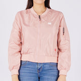 Bobson Japanese Ladies Basic Jacket Crop Fit 139977 (Pink)