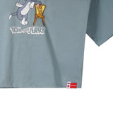 Bobson Japanese X Tom and Jerry Ladies Basic Tees Relaxed Fit 166774 (Slate)