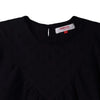 Bobson Japanese Ladies Basic Woven Shirt Boxy Fit 160210-U (Black)