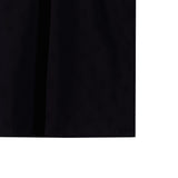 Bobson Japanese Ladies Basic Woven Shirt Boxy Fit 160210-U (Black)