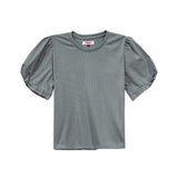 Bobson Japanese Ladies Basic Tees Relaxed Fit 171120 (Gray)