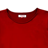 Bobson Japanese Ladies Basic Tees Boxy Fit 161605-U (Red)