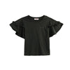 Bobson Japanese Ladies Basic Tees Boxy Fit 158432-U (Gray)