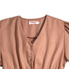 Bobson Japanese Ladies Basic Woven Shirt Regular Fit 155997 (Peach)