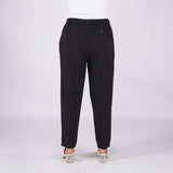 Bobson Japanese Ladies Basic Non-Denim Drawstring Pants 170322 (Charcoal)