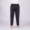 Bobson Japanese Ladies Basic Non-Denim Drawstring Pants 170322 (Gray)