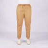 Bobson Japanese Ladies Basic Non-Denim Drawstring Pants 170322 (Khaki)
