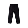 Bobson Japanese Ladies Basic Non-Denim Drawstring Pants 170322 (Black)