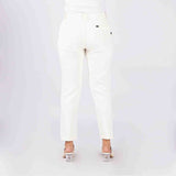 Bobson Japanese Ladies Basic Non-Denim Colored Pants 170920 (Off White)