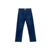 Bobson Japanese Ladies Basic Denim Pants Slim Straight Pants 174874 (Dark Shade)