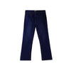 Bobson Japanese Ladies Basic Denim Pants Flared Jeans Mid Waist 173479 (Medium Shade)