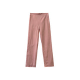 Bobson Japanese Ladies Basic Non-Denim Drawstring Pants 156253 (Coral)
