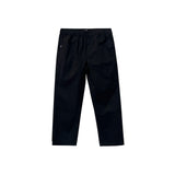 Bobson Japanese Ladies Basic Non-Denim Drawstring Pants 174557 (Black)