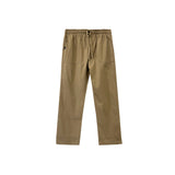 Bobson Japanese Ladies Basic Non-Denim Drawstring Pants 174570 (Beige)