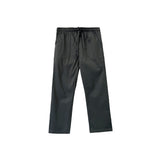 Bobson Japanese Ladies Basic Non-Denim Drawstring Pants 174570 (Dark Gray)
