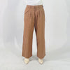 Bobson Japanese Ladies Basic Non-Denim Wide Leg Pants 176330 (Rust)