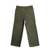 Bobson Japanese Ladies Basic Non-Denim Wide Leg Pants 176330 (Moss)