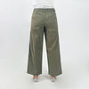 Bobson Japanese Ladies Basic Non-Denim Wide Leg Pants 176330 (Moss)