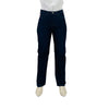 Bobson Japanese Ladies Basic Denim Pants Straight Cut 174866 (Dark Shade)