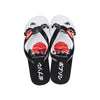 Bobson Japanese Men's Basic Accessories Footwear Slipper 161598 (Black White)