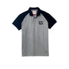 Bobson Japanese Men's Basic Collared Shirt Slim Fit 120478 (Gray)