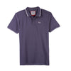 Bobson Japanese Men's Basic Collared Shirt Slim Fit 175898-U (Gray)
