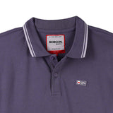 Bobson Japanese Men's Basic Collared Shirt Slim Fit 175898-U (Gray)