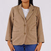 Bobson Japanese Ladies Basic Jacket Regular Fit 158454 (Light Brown)