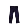 Bobson Japanese Men's Basic Denim Pants Skinny Mid Waist 174892-U (Dark Shade)
