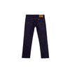 Bobson Japanese Men's Basic Denim Pants Skinny Mid Waist 174892-U (Dark Shade)