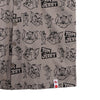 Bobson Japanese X Tom and Jerry Men's Basic Woven Shirt Comfort Fit 168182 (Gray)