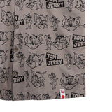 Bobson Japanese X Tom and Jerry Men's Basic Woven Shirt Comfort Fit 168182 (Gray)