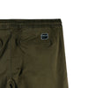 Bobson Japanese Men's Basic Non-Denim Jogger Pants Mid Waist 176562 (Green)