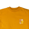 Bobson Japanese Ladies Basic Tees Regular Fit 175415-U (Yellow Gold)